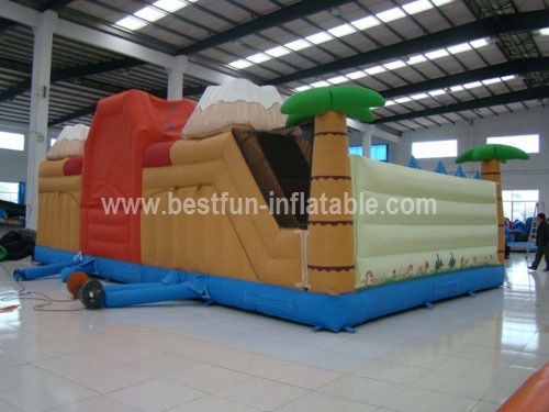 Advertisement Inflatable Dinosaur Playground