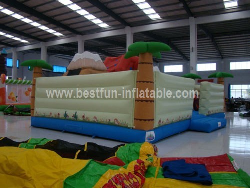 Advertisement Inflatable Dinosaur Playground