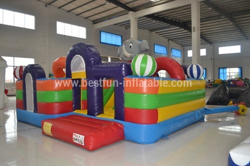 Elephant giant inflatable playground for sell