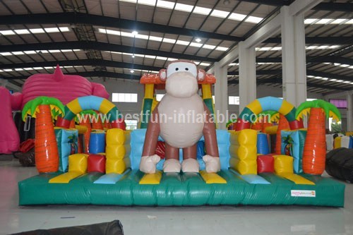 Monkey jungle bouncer for kids playground