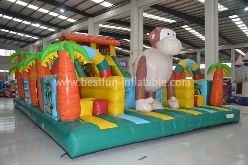 Monkey jungle bouncer for kids playground