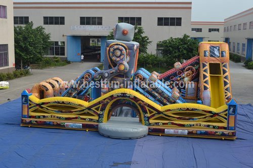 Outdoor Dynamic Robot Inflatable Playground