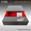 Confidential slide-out jewelry drawer safe with electronic lock