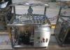 Manual Stainless Steel Beer Keg Washing Machine For Beer Kegs 40 - 50 kegs / h