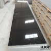 Pure black artificial stone solid surface slabs modified acrylic solid surface