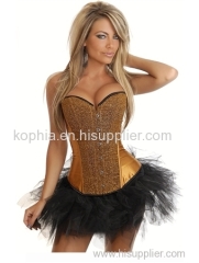 sexy arabesquitic corset with bubble skirt