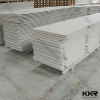 glacier white solid surface plates