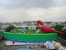 Amazing Giant PVC Inflatable Water Parks for Outdoor Summer Water Games 30m Diameter