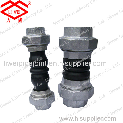 BSPT Union Type Rubber Expansion Joint