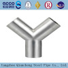 A234 carbon steel reducing tee/pipe fitting