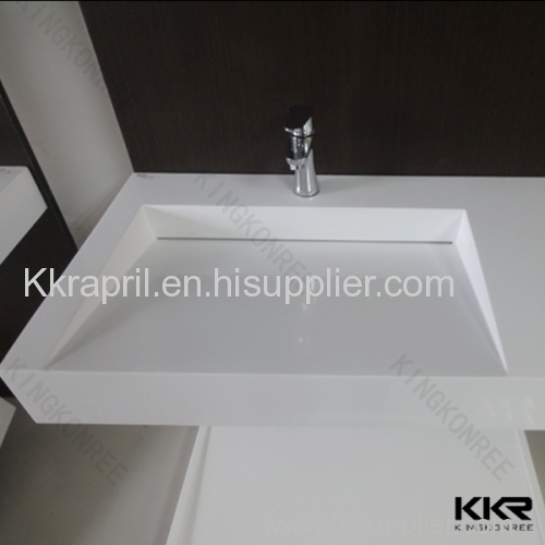 small size solid surface wash basin