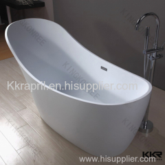 Artificial stone solid surface bathtub