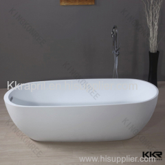 Artificail stone freestanding bathtub