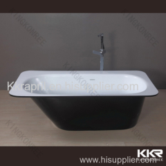 Cast stone modern hotel free standing bathtub