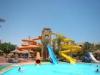 Outdoor yellow / green Water Park Slides for Water Theme Playground