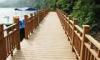 Porch Wood Plastic Composite Railing / WPC Balustrade Heat-Prevention