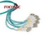 LC / SC / FC / ST / MTRJ OM3 Multistrand Trunk Fiber Optic Patch Cord MM 10Gig Fiber