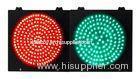 Aluminum 300mm LED Traffic Signal Lights IP54 With Yellow Housing
