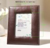 pu/leather / oblong / classical photo frame