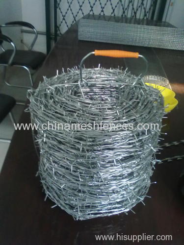 ELECTRO Galvanized Barbed Wire with Handle