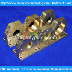 high precision copper parts CNC processing casting copper CNC processing
