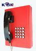 Red Auto Dial Emergency Phone Wearable For Railway Or Metro System