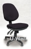 armless fabric desk computer multifunction office swivel revolving chair nylon base