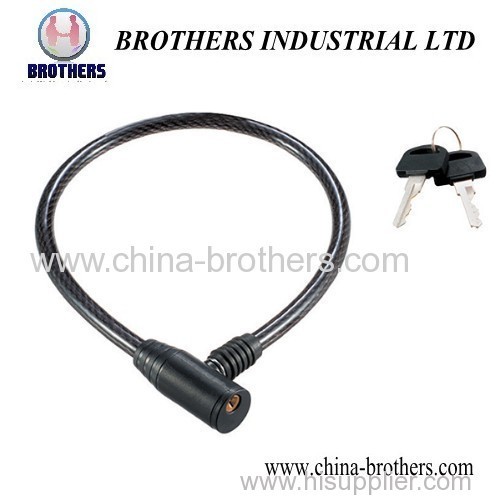 Small Round Head Bicycle Cable Lock