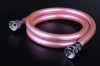 Pink soft pvc shower hose