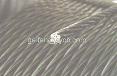 Supply Zn-5%Al-mischmetal alloy-coated steel wire (galfan wire)