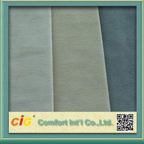 Polyester Super-soft Velour Fabric