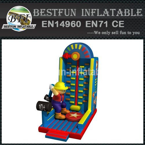 Factory direct cheap inflatable climbing wall