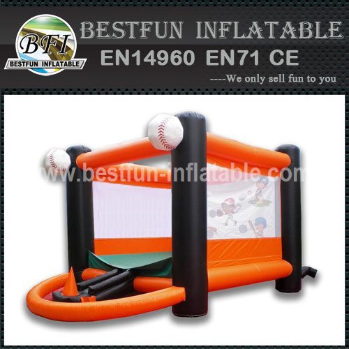 Inflatable Sports Game with Baseball field