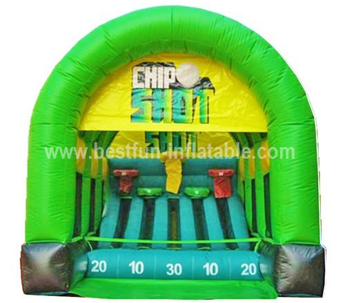 Commercial inflatable shooting game