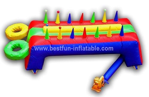 Fun inflatable air blow ball game