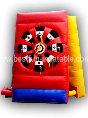 Inflatable 3 in 1 combo shoot game