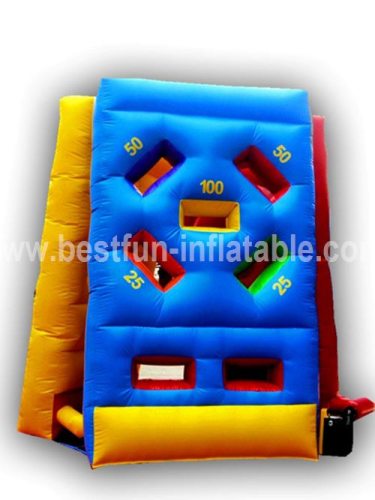 Inflatable 3 in 1 combo shoot game