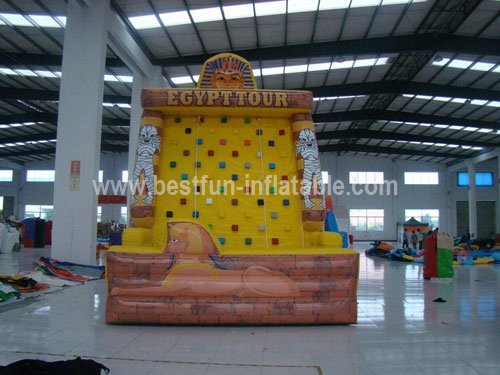Inflatable rock wall climbing for sale