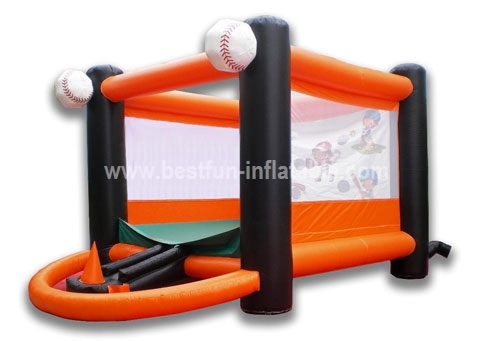 Inflatable Sports Game with Baseball field