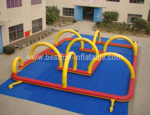 Inflatable racing track for sale