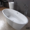 Big Discount Oval Shape Small Floorting Standing Bathtub (1495X627X615mm)