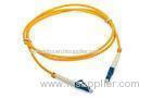 PVC Jacket Fiber Optic lc-lc multimode patch cord With Length 1 Meter For Netwrok