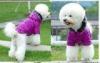 Pet dog Poodle clothing for winter clothes / coats personalized for girl