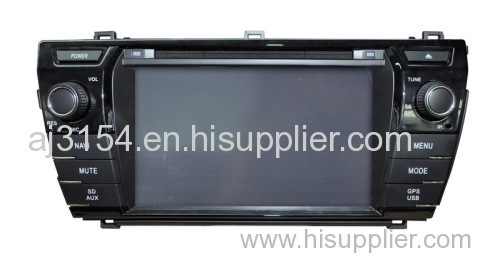 Car DVD with GPS navigation for TOYOTA Corolla 2014