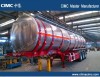Chinese hot sale tri axle transporting fuel tank aluminum trailer