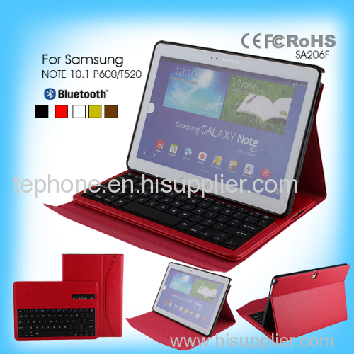 bluetooth keyboard with trackball for Samsung NOTE 10.1 P600/T520
