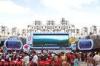 outdoor full color waterproof rental led screen with high wavelength stability