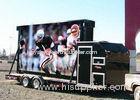 outdoor mobile P16mm video trailer led screen with full color