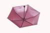 Red Sunshade UV Parasol Umbrella Custom Manual Open With 20 Inch