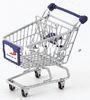 Multi-function Mini Shopping Cart/Chrome Plated Mini Cart/Gift Cart